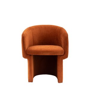 Gallery Direct Holm Dining Chair Rust | Shackletons