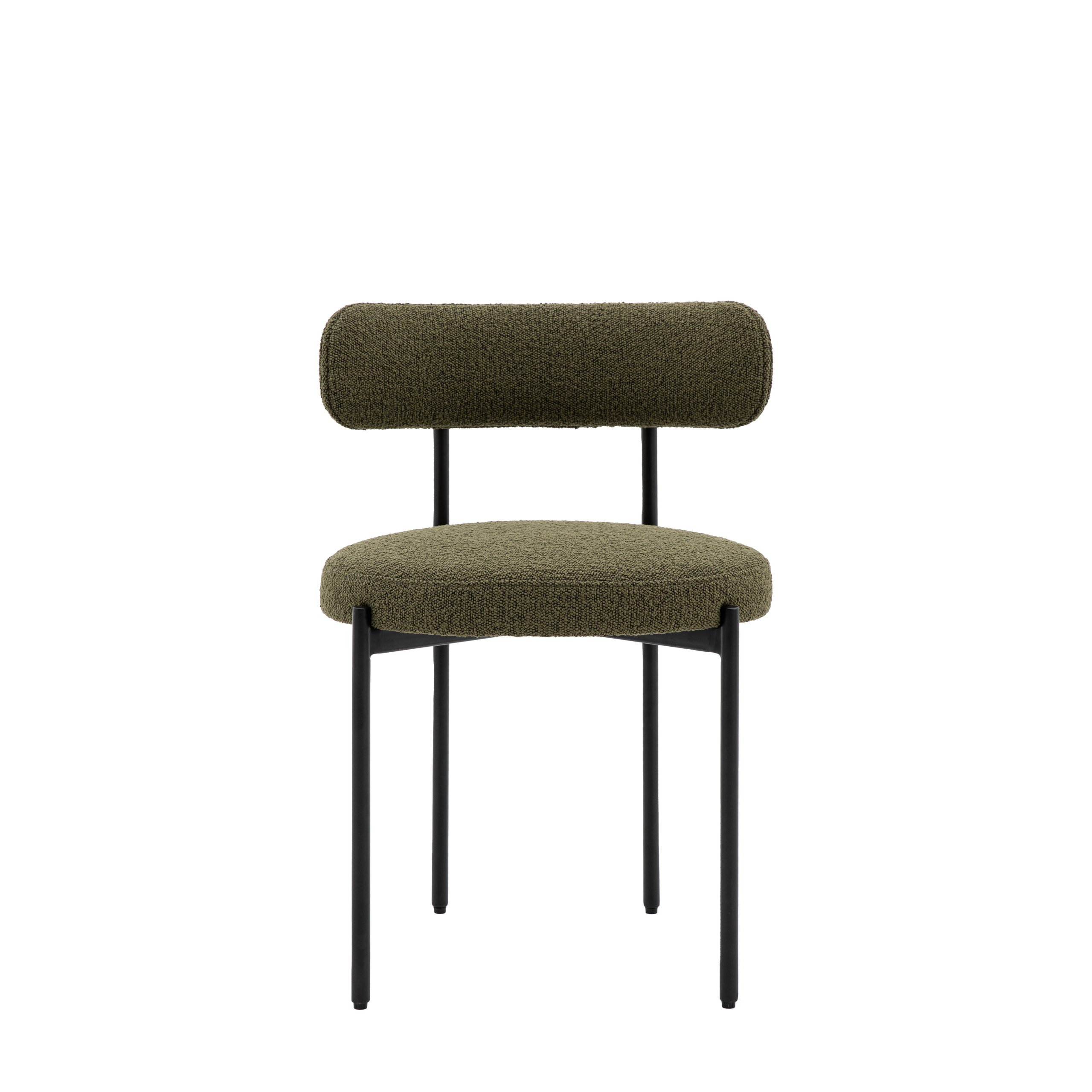 Gallery Direct Aveley Dining Chair Green (Set of 2)