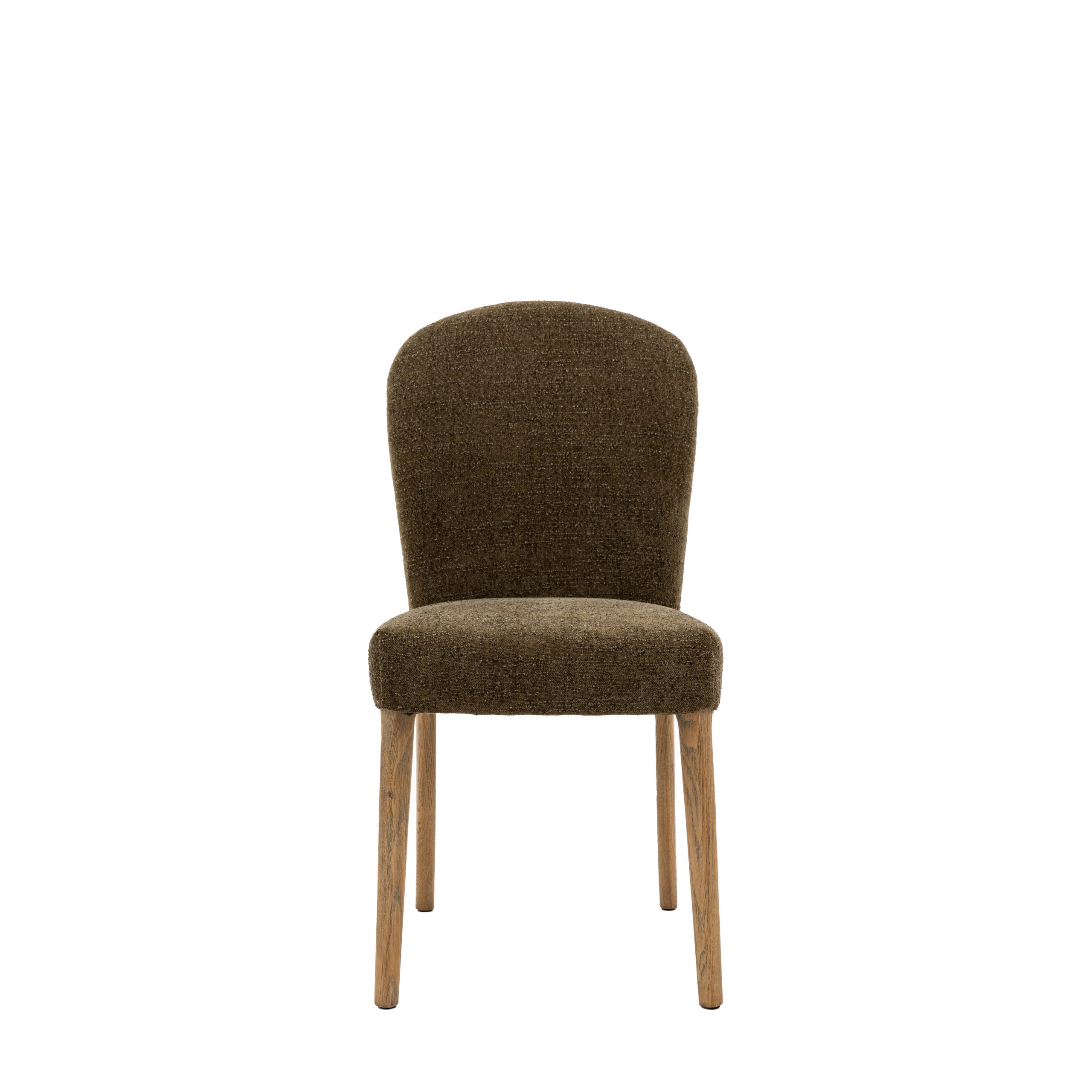 Gallery Direct Hinton Dining Chair Moss Green (Set of 2)