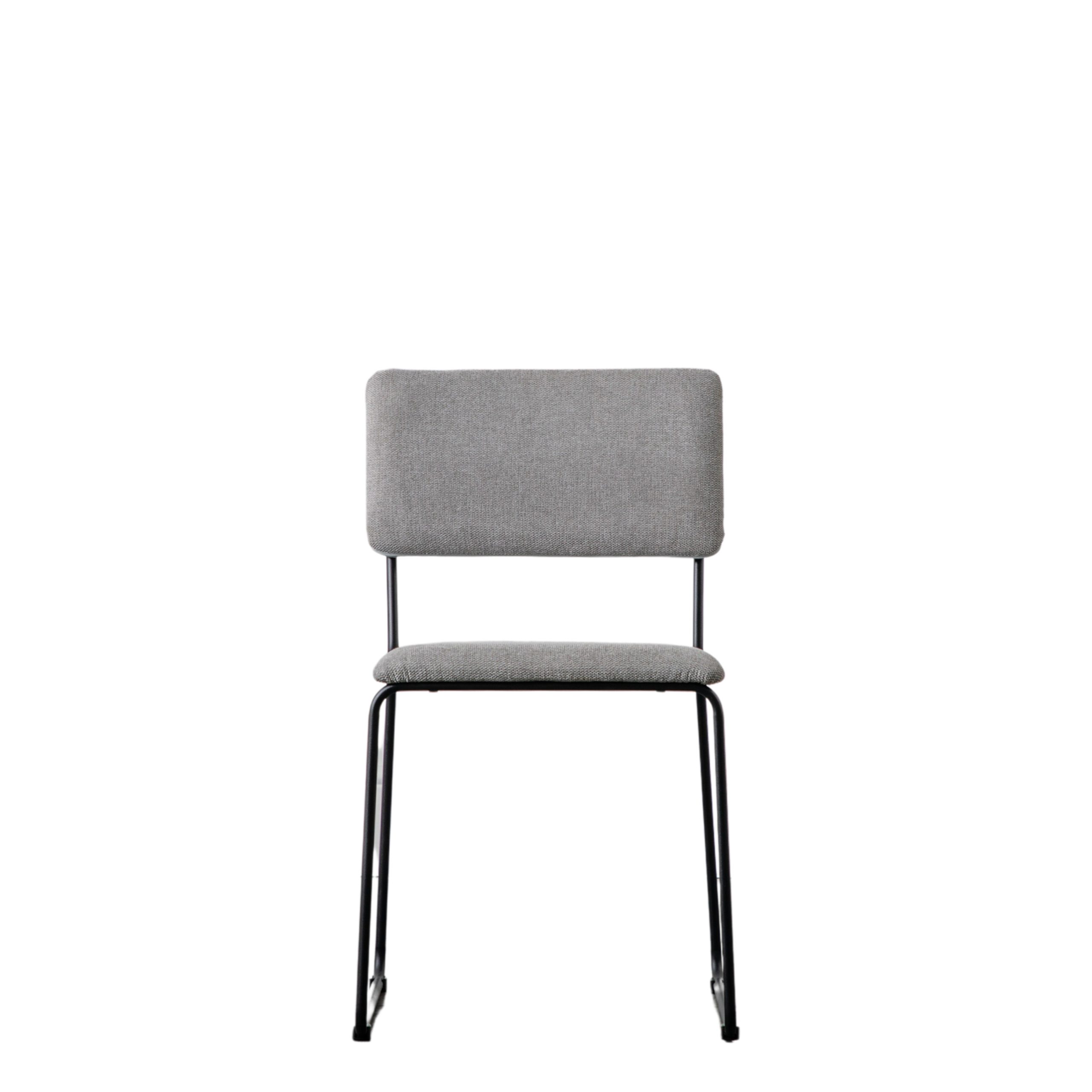 Gallery Direct Chalkwell Dining Chair Light Grey (Set of 2)