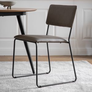 Gallery Direct Chalkwell Dining Chair Oatmeal Set of 2 | Shackletons