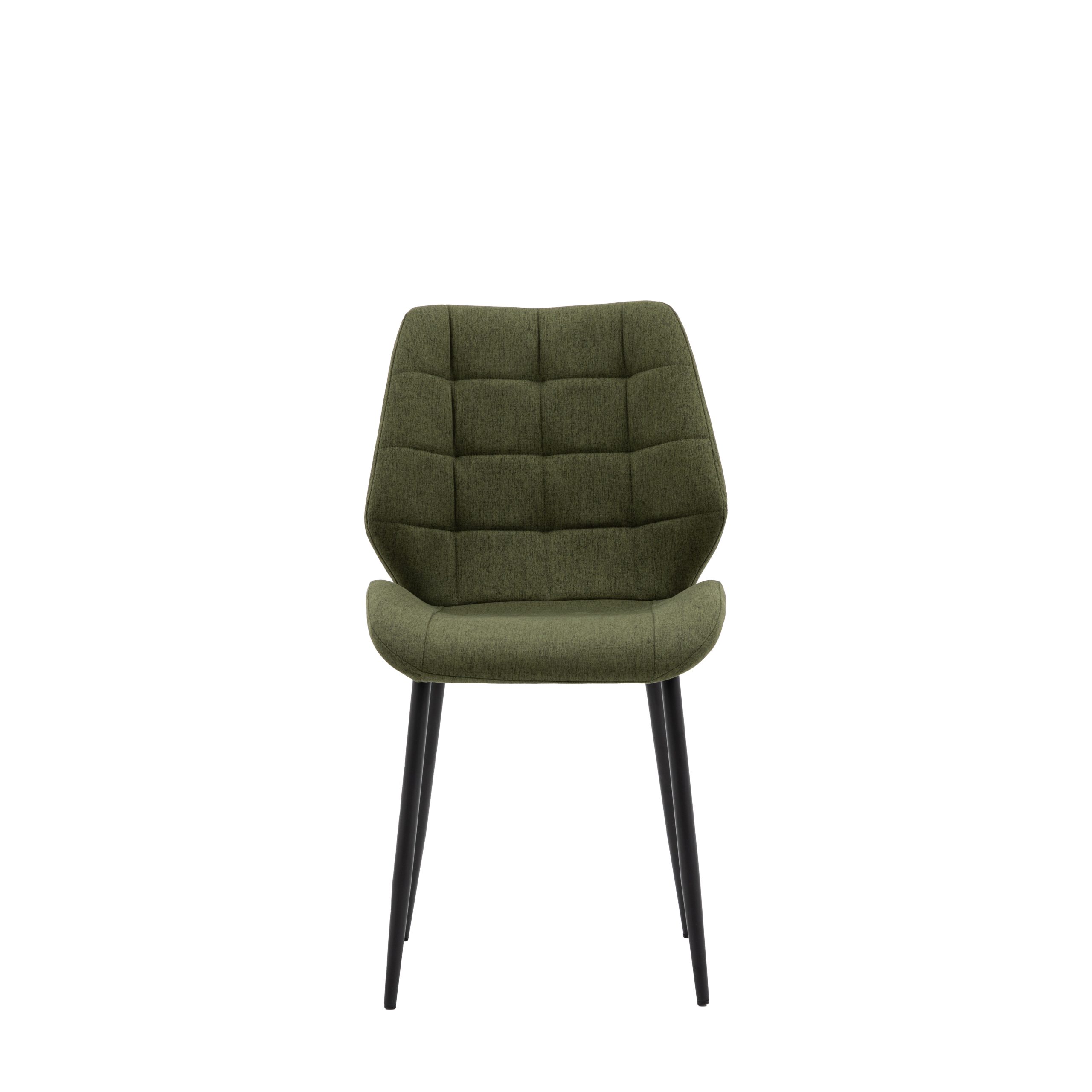 Gallery Direct Manford Dining Chair Bottle Green (Set of 2)