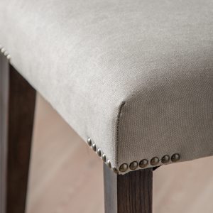 Gallery Direct Madison Chair Cement Linen Set of 2 | Shackletons