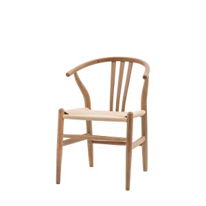 Gallery Direct Whitney Chair Natural Set of 2 | Shackletons