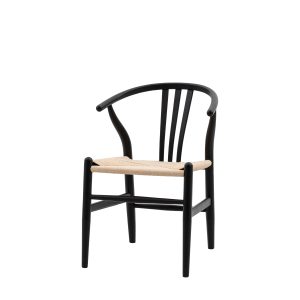 Gallery Direct Whitney Chair Black Set of 2 | Shackletons