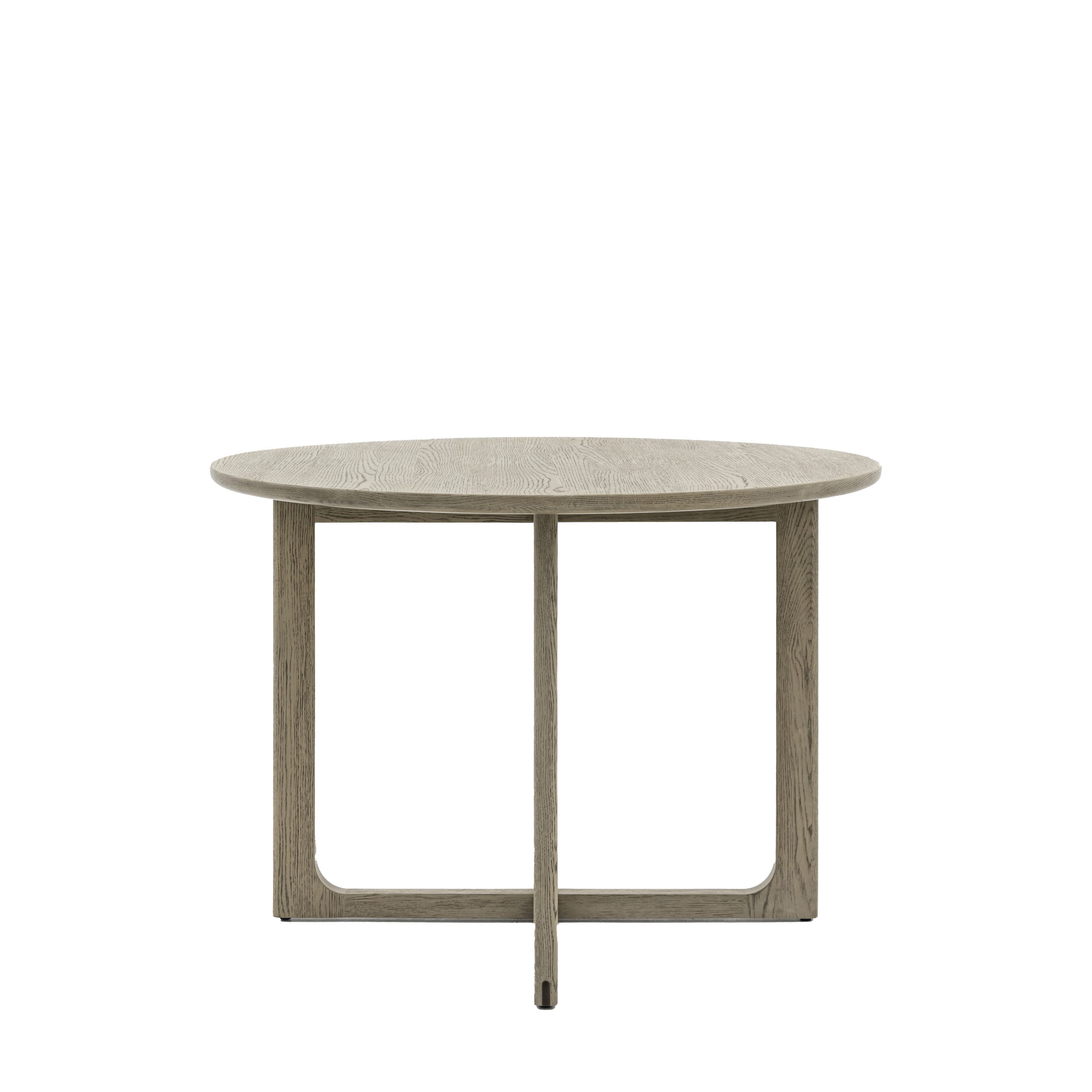 Gallery Direct Craft Round Dining Table Smoked