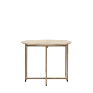 Gallery Direct Craft Folding Dining Table Smoked | Shackletons