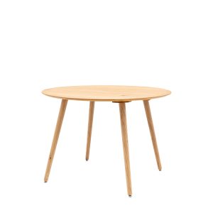 Gallery Direct Hatfield Round Dining Table Natural m | Shackletons