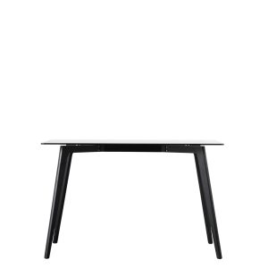 Gallery Direct Blair Rectangle Dining Table Black | Shackletons