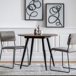 Gallery Direct Astley Round Dining Table Oak | Shackletons