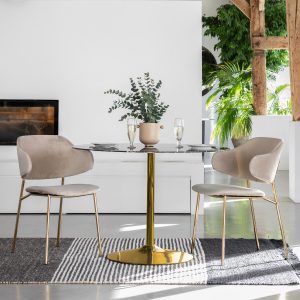 Gallery Direct Fielding Dining Table Black Effect | Shackletons
