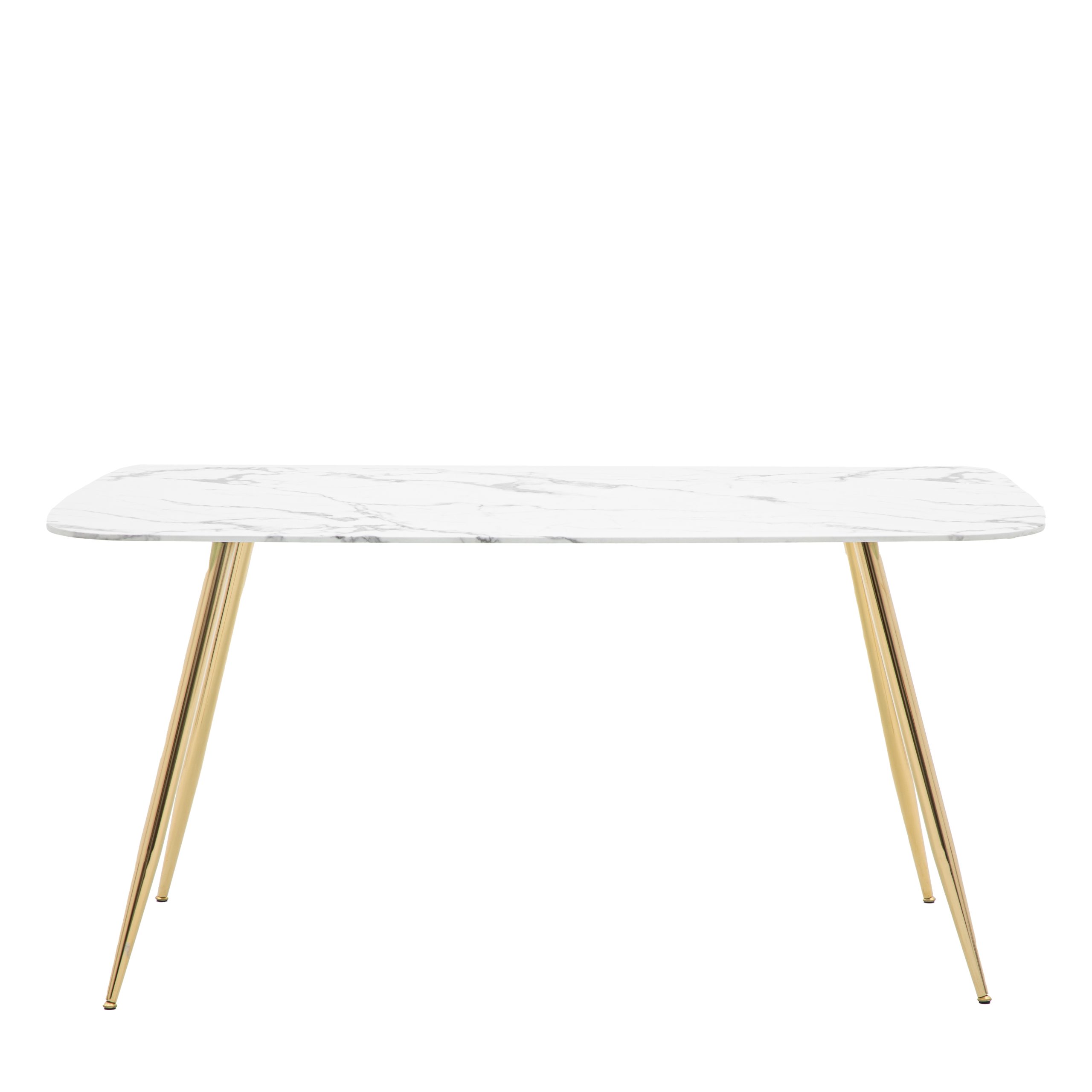 Gallery Direct Evans Dining Table White Effect