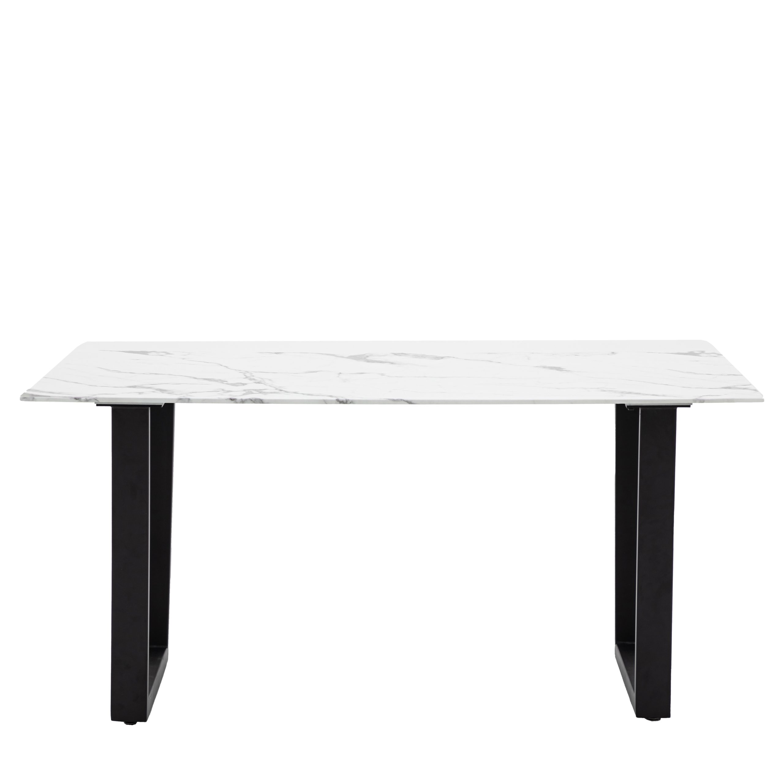 Gallery Direct Davidson Dining Table White Effect