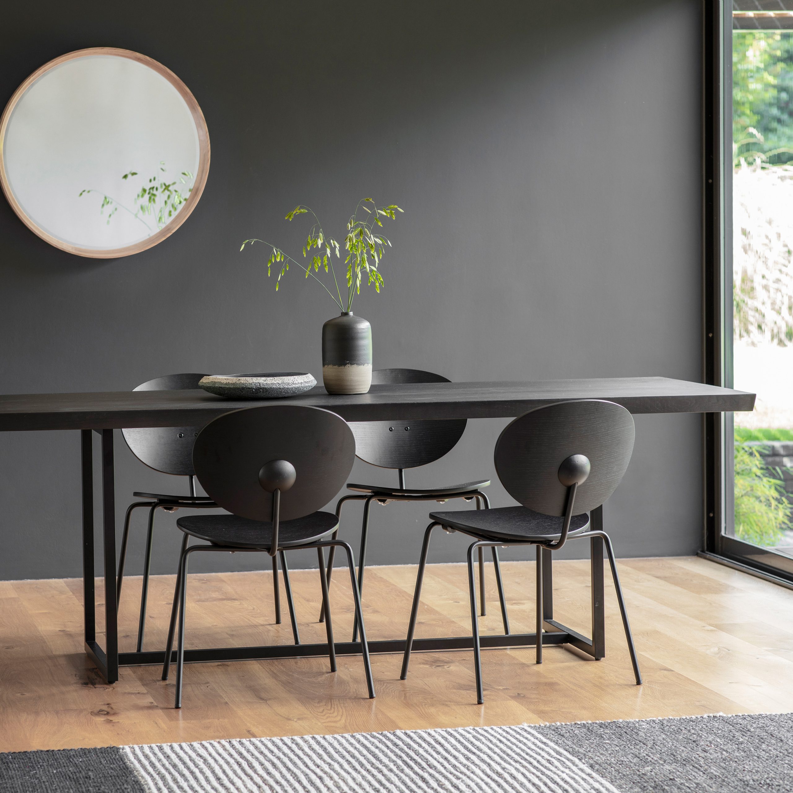 Gallery Direct Forden Dining Table Black