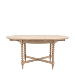 Gallery Direct Artisan Round Extending Dining Table | Shackletons