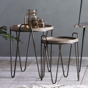 Gallery Direct Nuffield Nest of 2 Tables | Shackletons