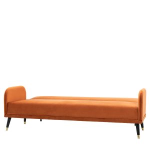 Gallery Direct Holt Sofa Bed Rust | Shackletons