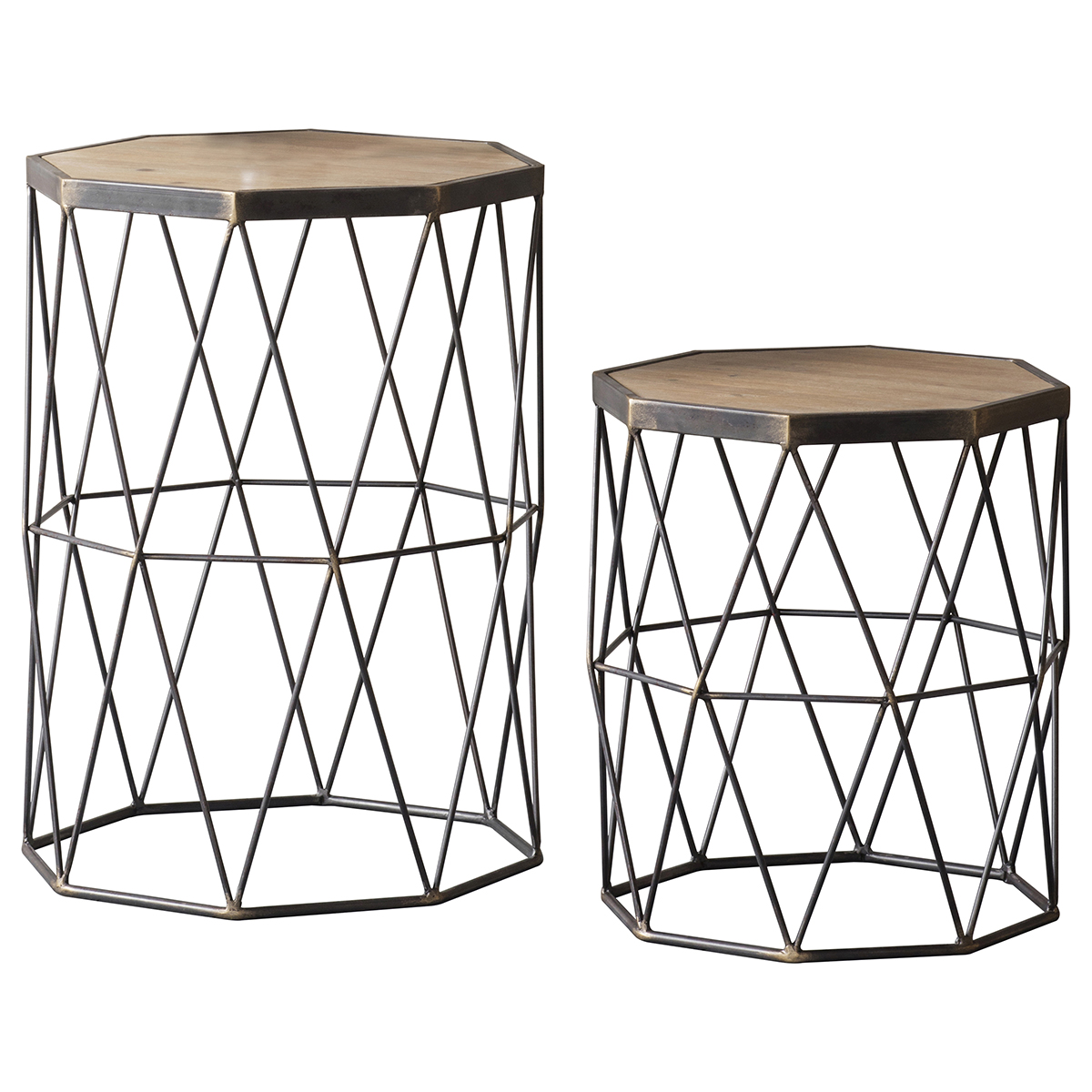 Gallery Direct Marshal Side Table  (Set of 2)