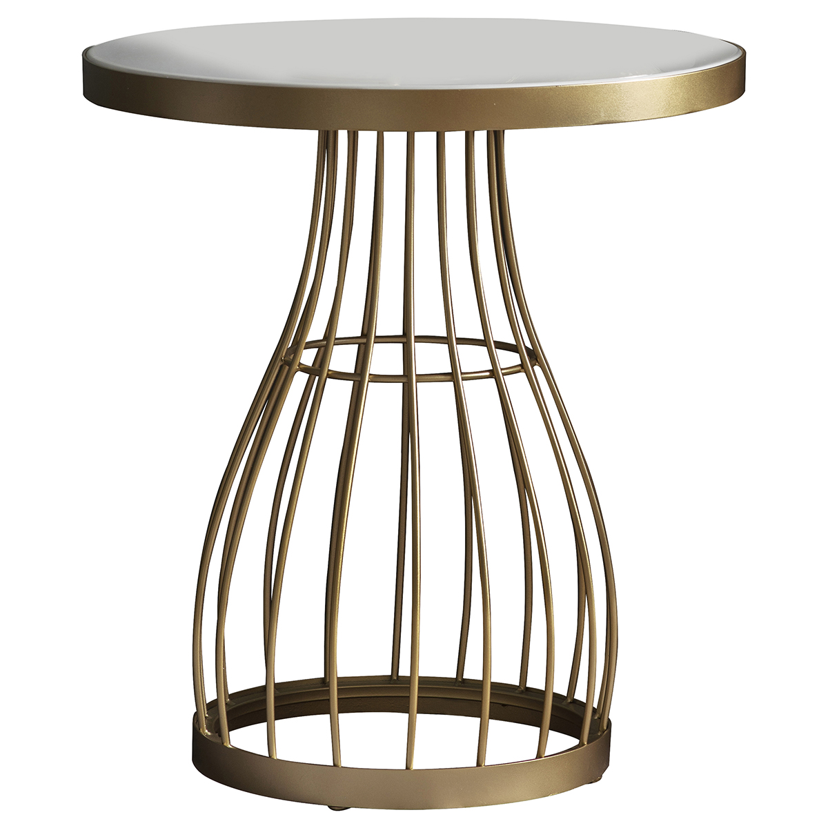Gallery Direct Southgate Side Table Champagne