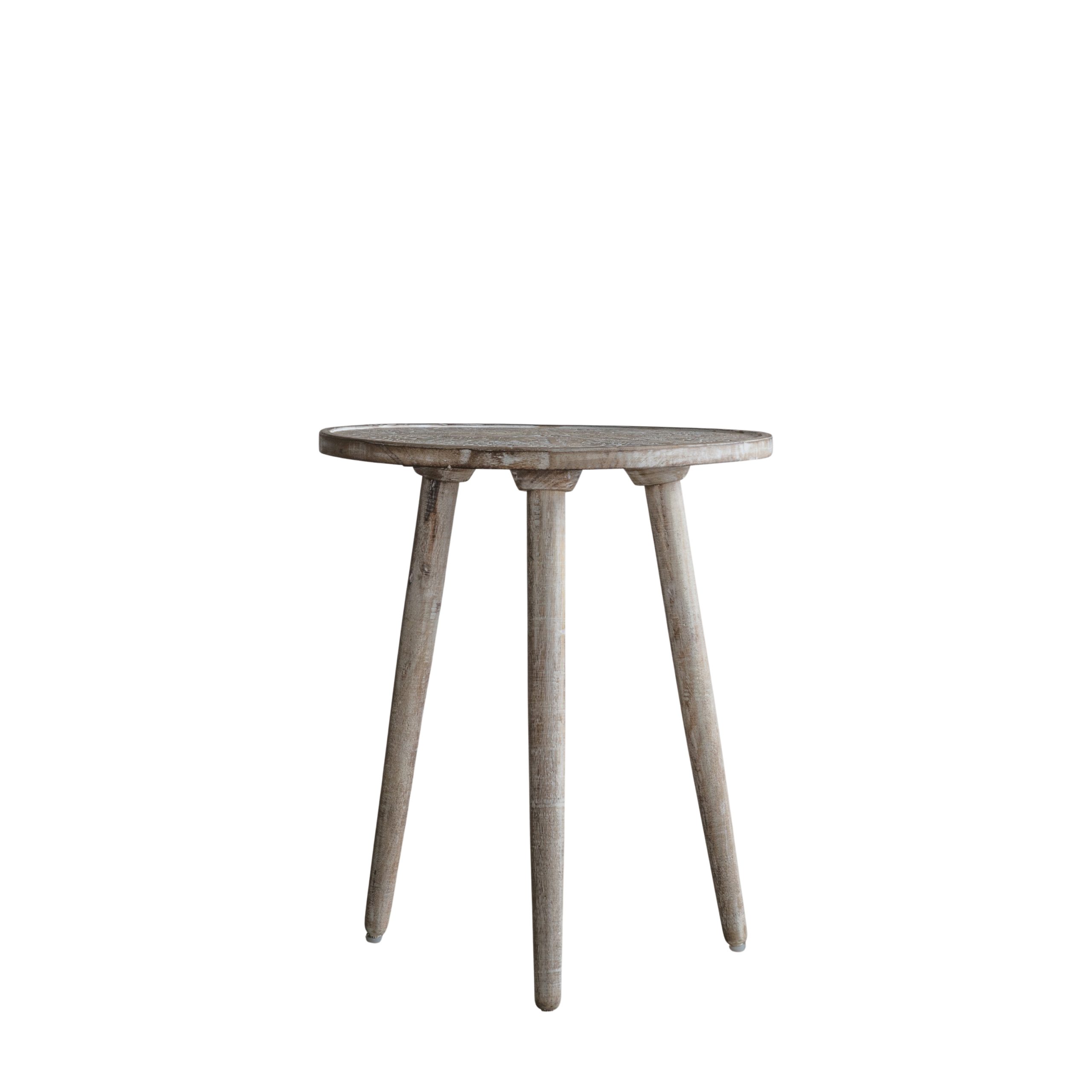 Gallery Direct Agra Side Table Natural White