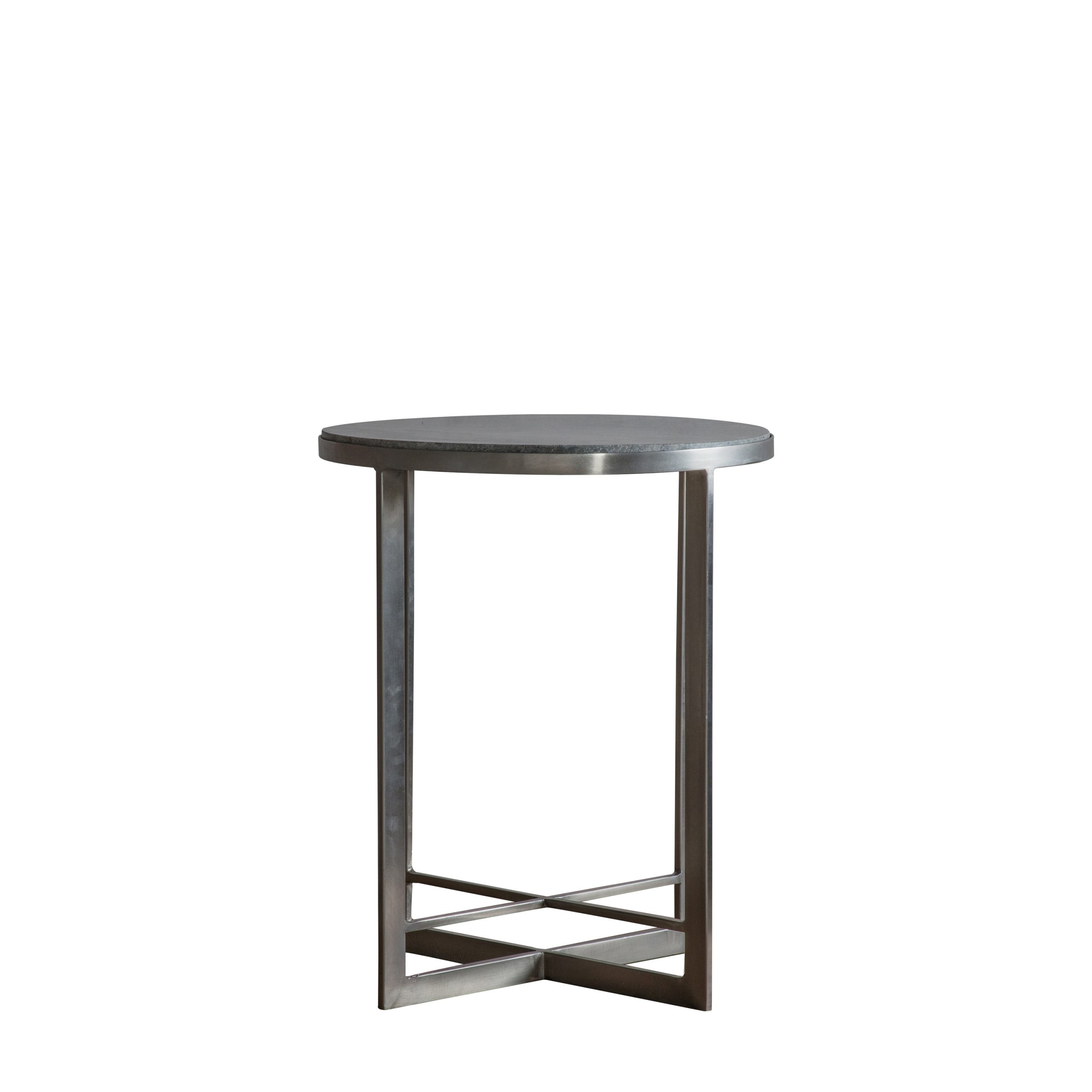 Gallery Direct Necton Side Table Silver