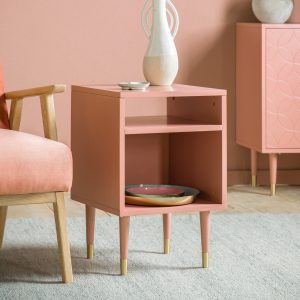 Gallery Direct Holbrook Side Table Pink | Shackletons