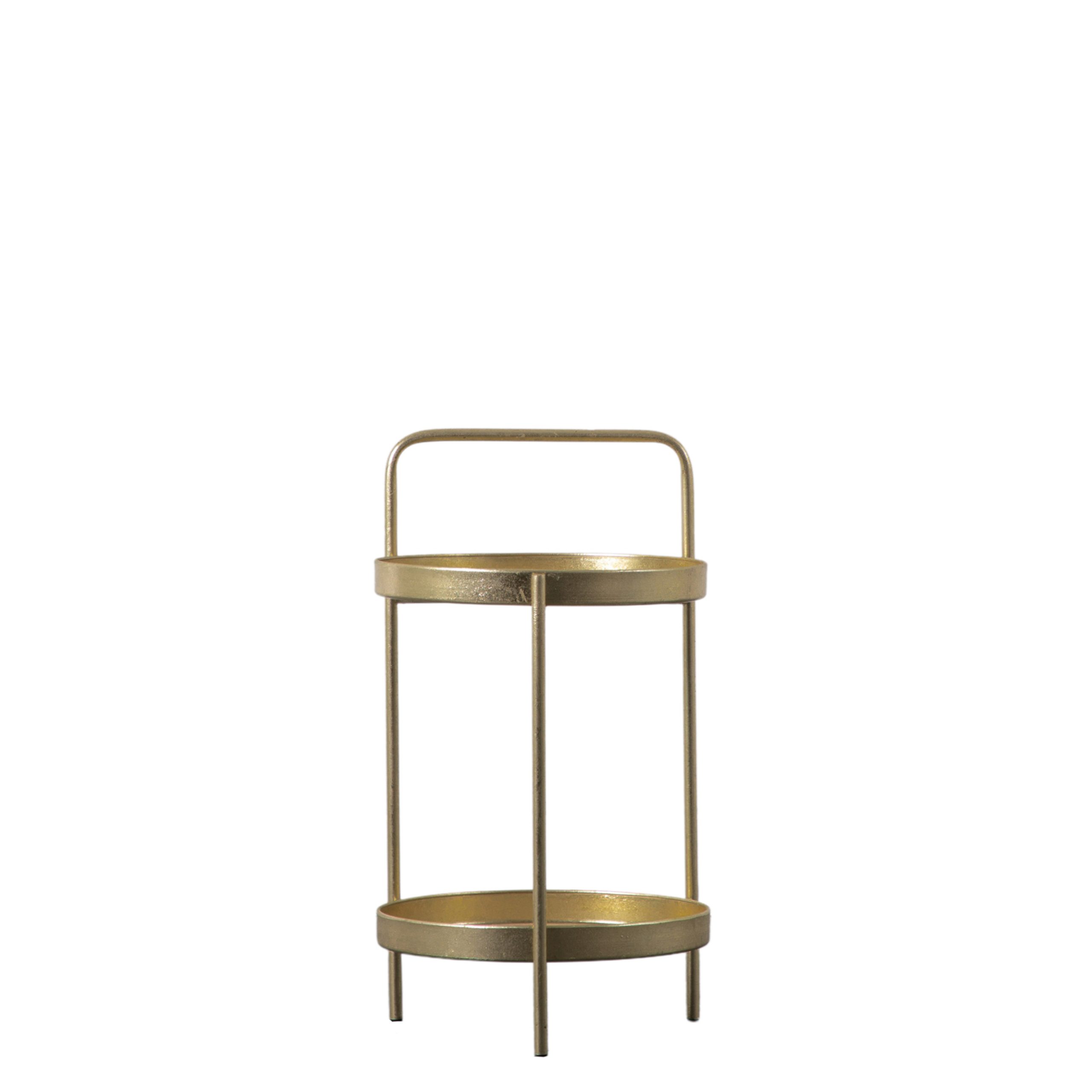Gallery Direct Sennen Side Table Gold