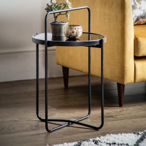 Gallery Direct Fawley Side Table Black | Shackletons