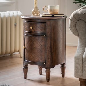 Gallery Direct Madison Drum Side Table | Shackletons