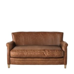Gallery Direct Mr Paddington Sofa Vintage Brown Leather | Shackletons