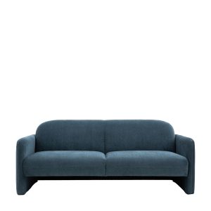 Gallery Direct Massa 3 Seater Sofa Dusty Blue | Shackletons