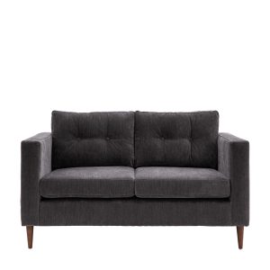 Gallery Direct Whitwell Sofa 2 Seater Charcoal | Shackletons
