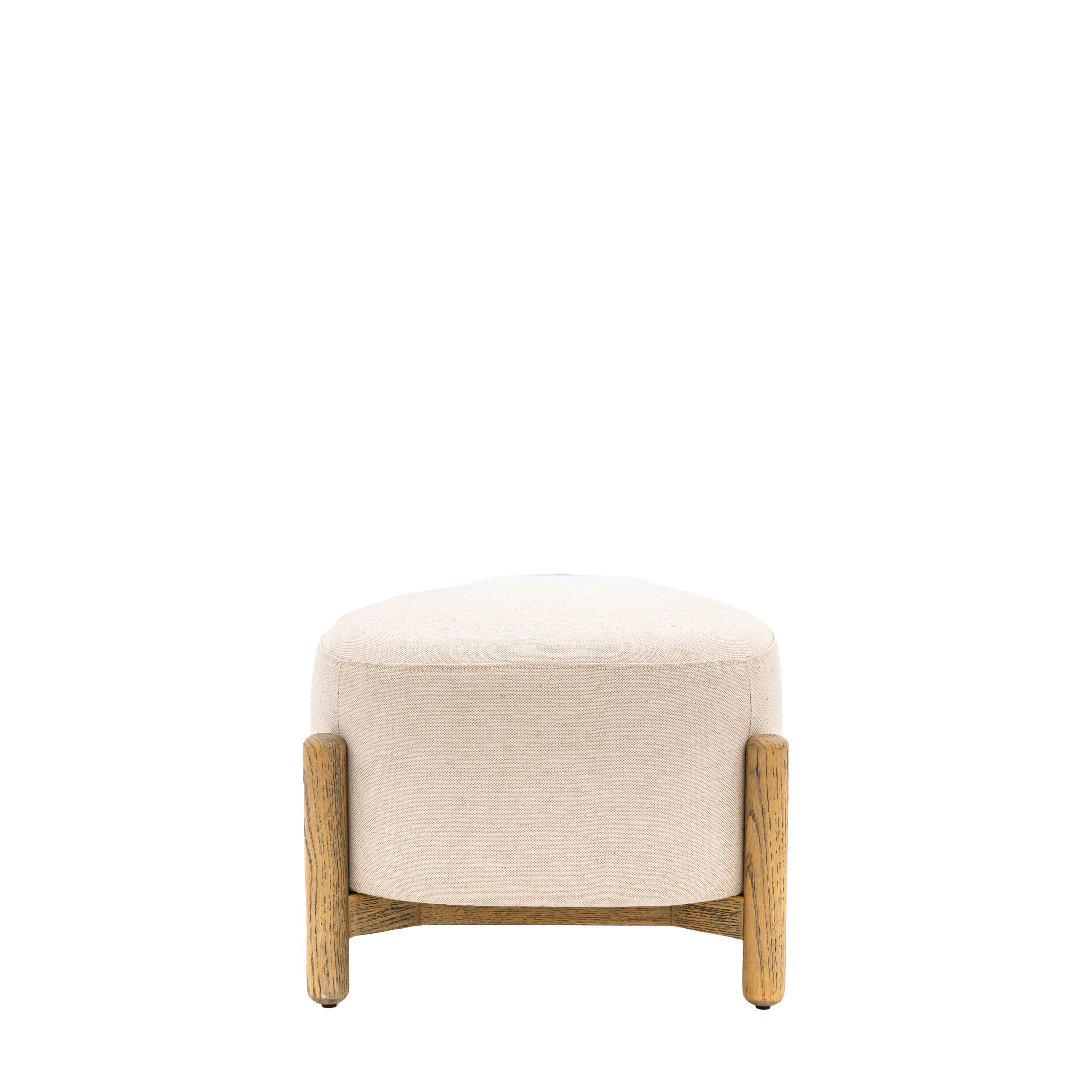 Gallery Direct Tindon Footstool Natural