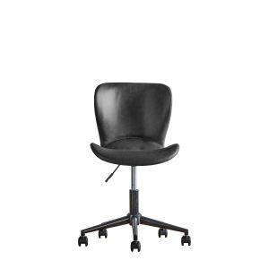 Gallery Direct Mendel Swivel Chair Charcoal | Shackletons