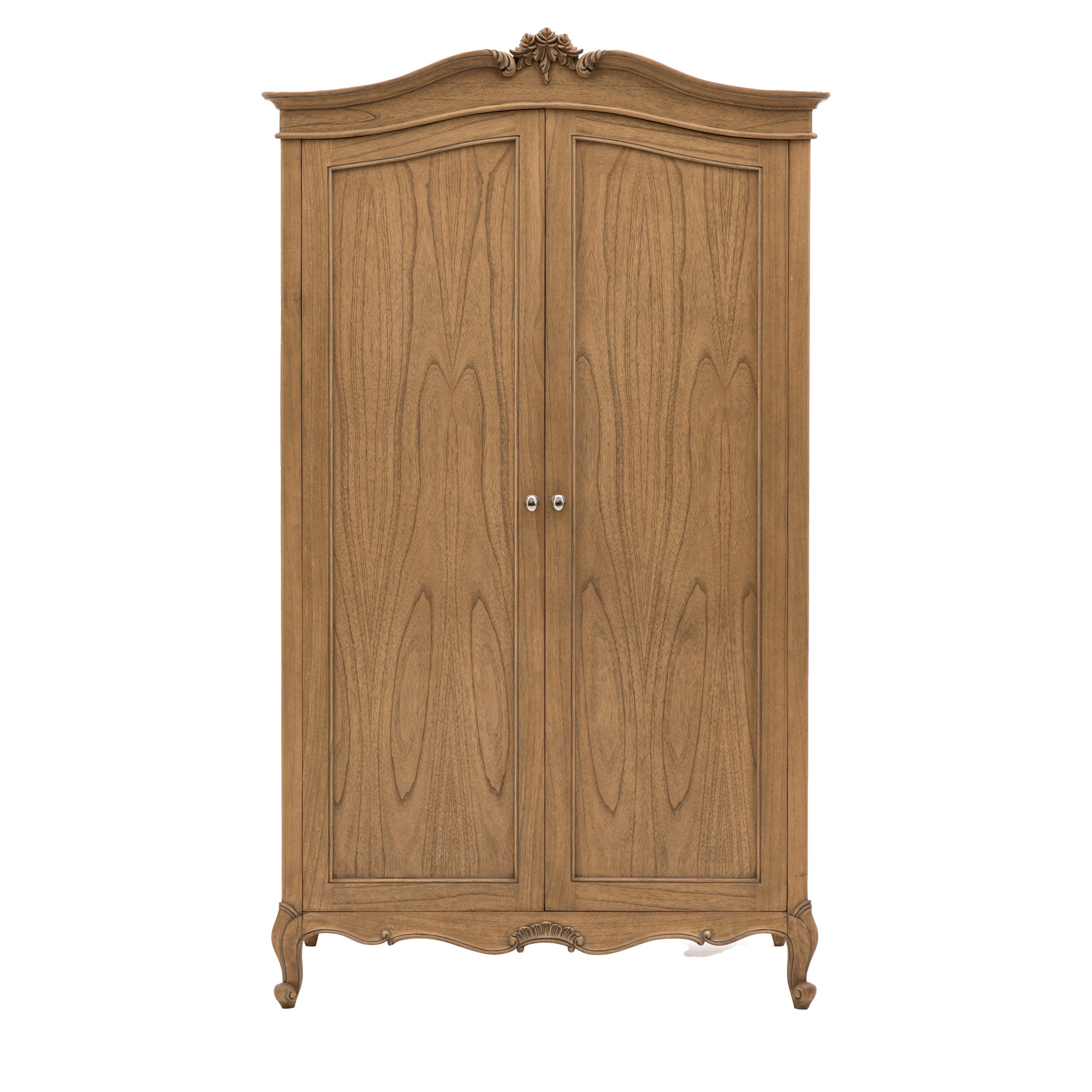 Gallery Direct Chic 2 Door Wardrobe Weathered | Shackletons