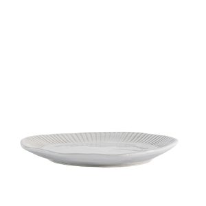 Gallery Direct Organic Ridged Side Plate Pack of 4 | Shackletons