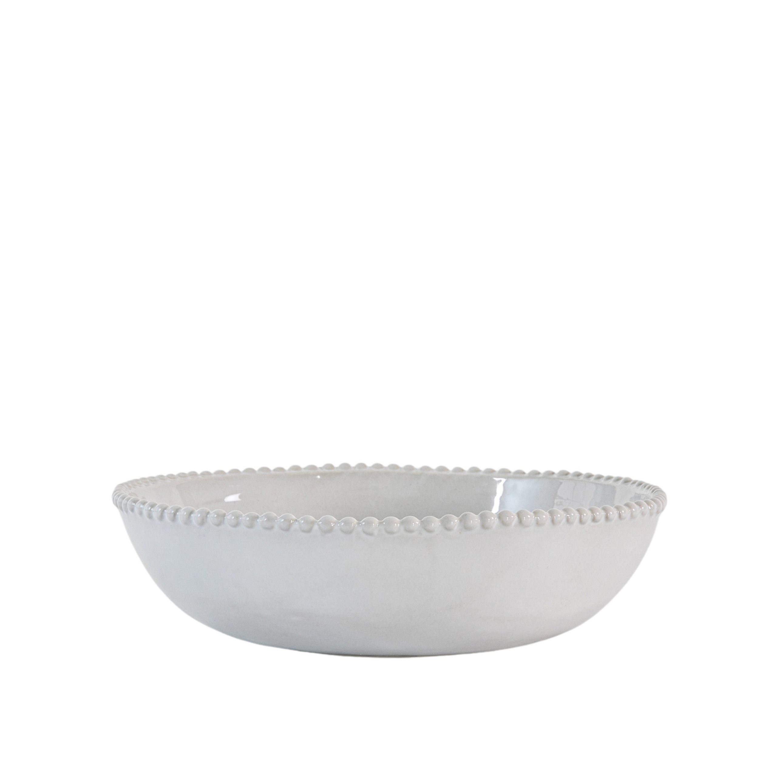 Gallery Direct Organic Beaded Pasta Bowl (Pack of 4)