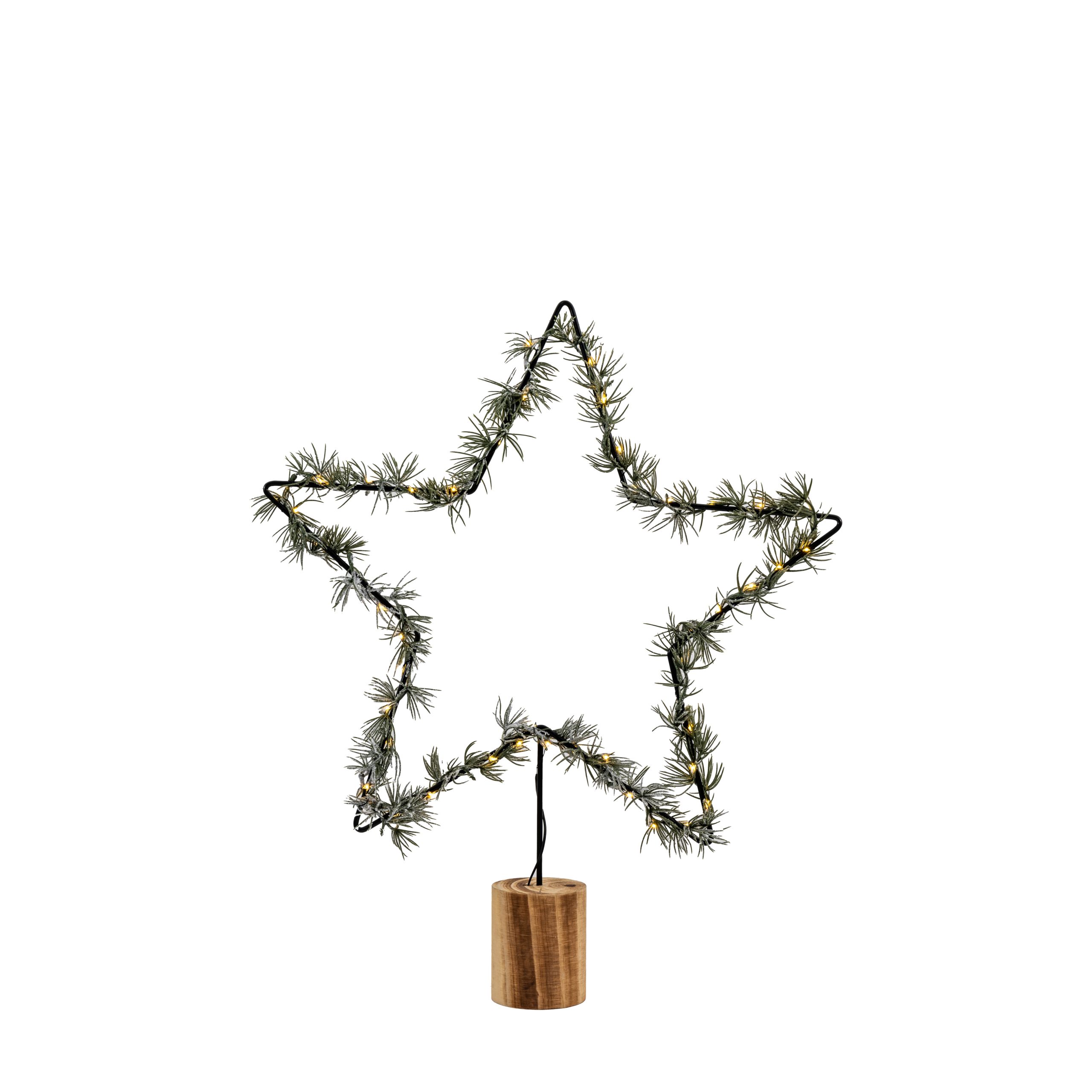 Gallery Direct Star with Pine LED Green