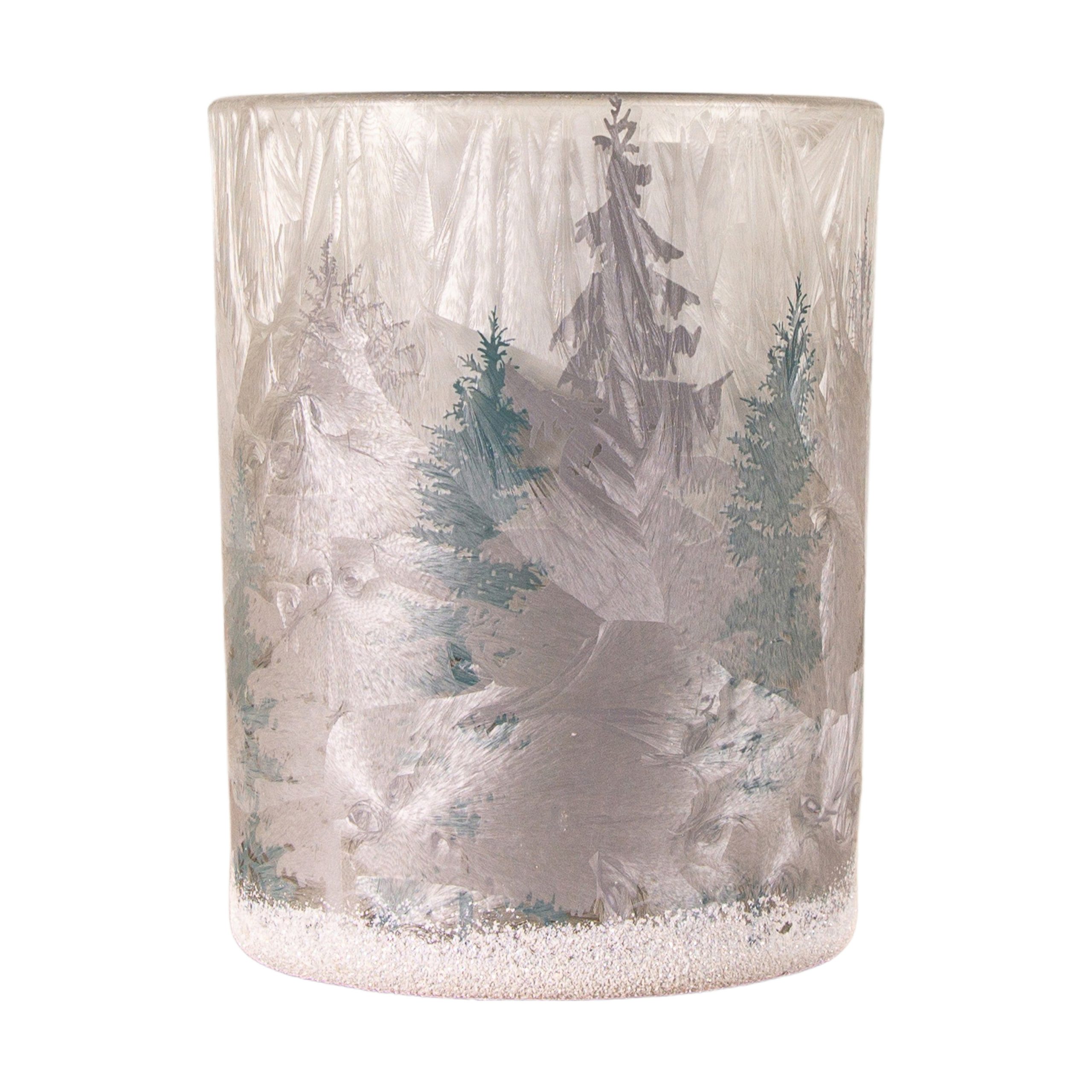 Gallery Direct Essen Votive Frosted Blue Small