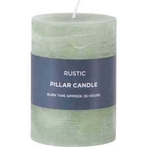 Gallery Direct Pillar Candle Rustic Sage Pack of 2 | Shackletons