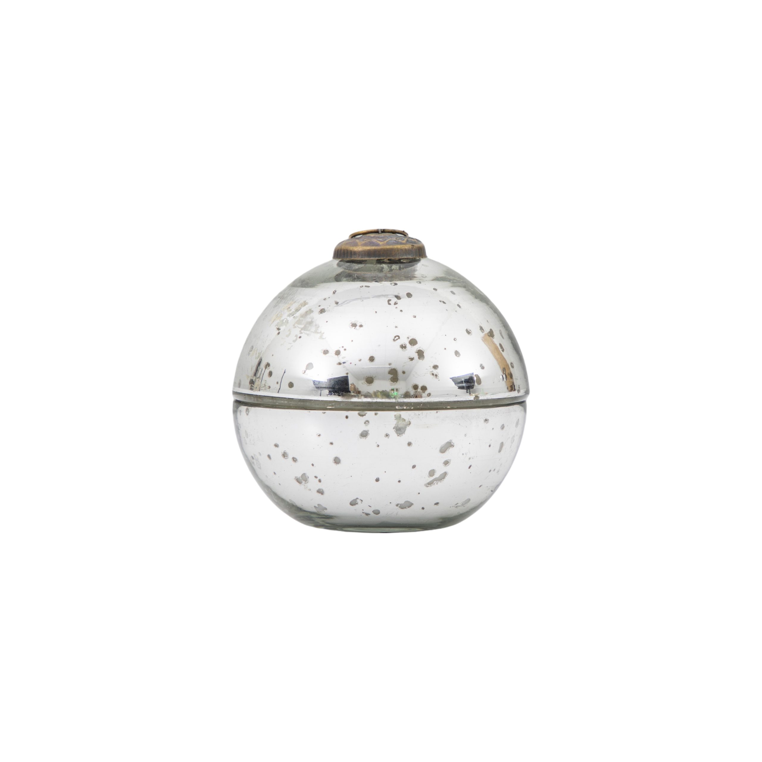 Gallery Direct Bauble Votive Large Silver