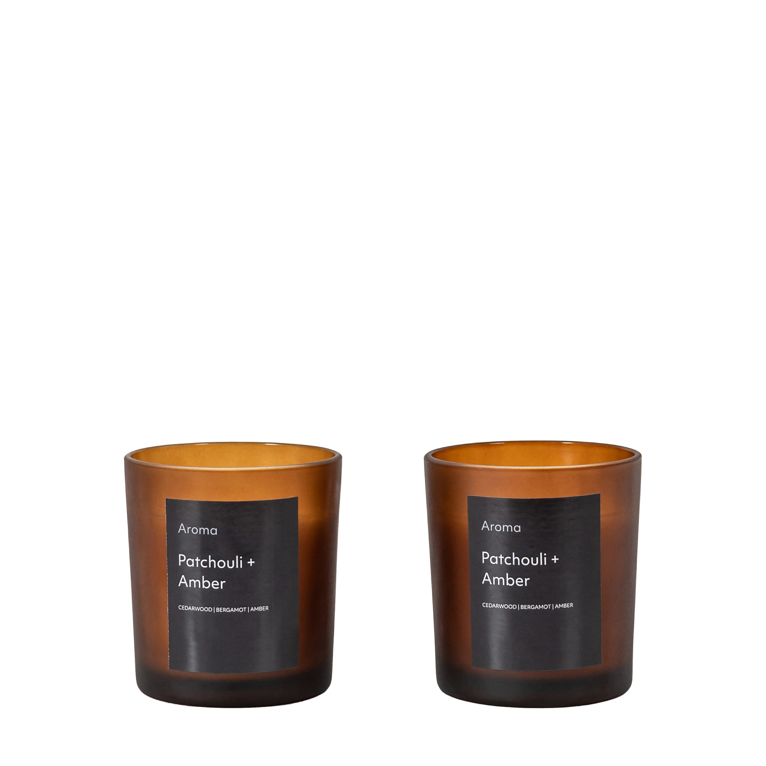 Gallery Direct Aroma Votive Patchouli & Amber (Pack of 2)
