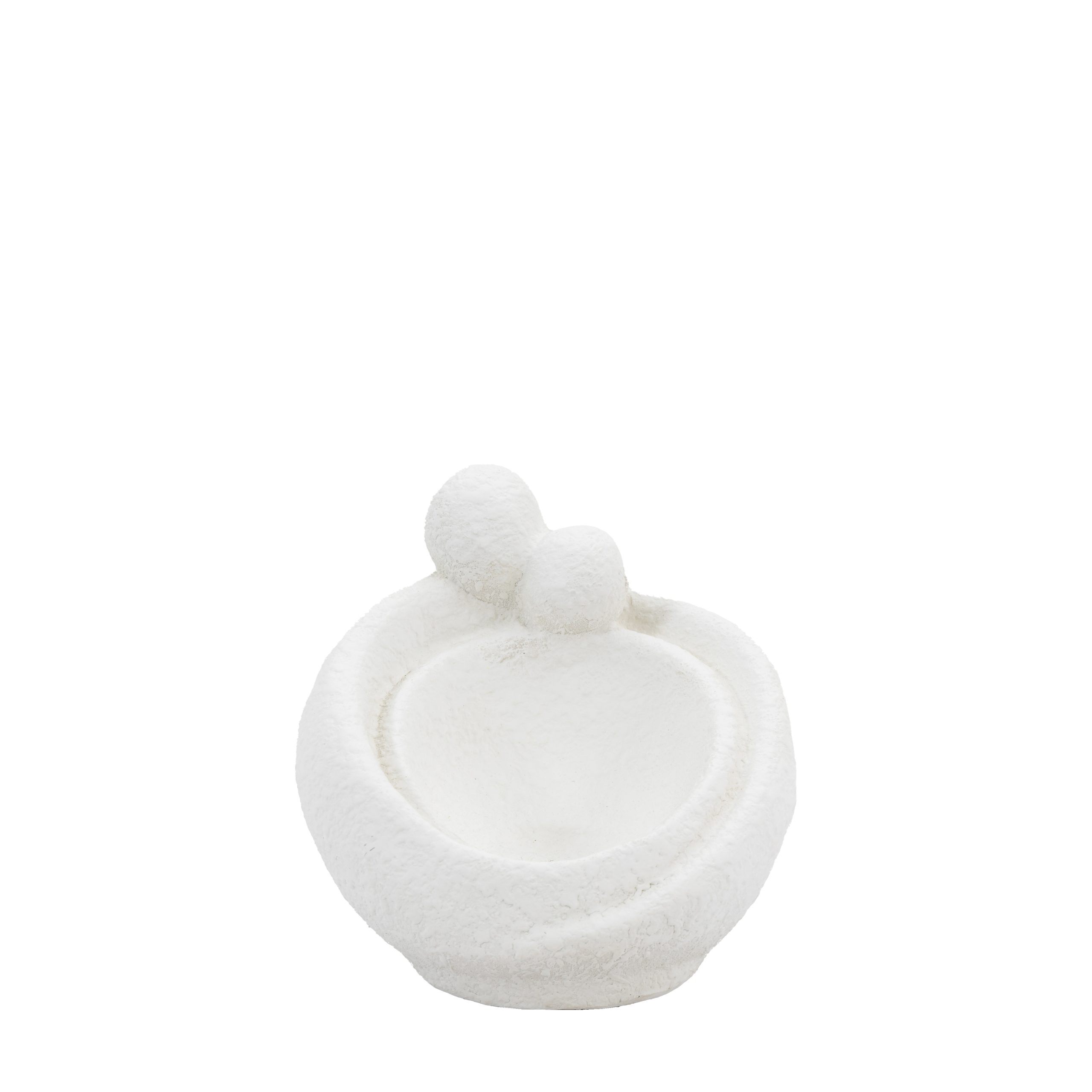 Gallery Direct Cuddle Candleholder Small White