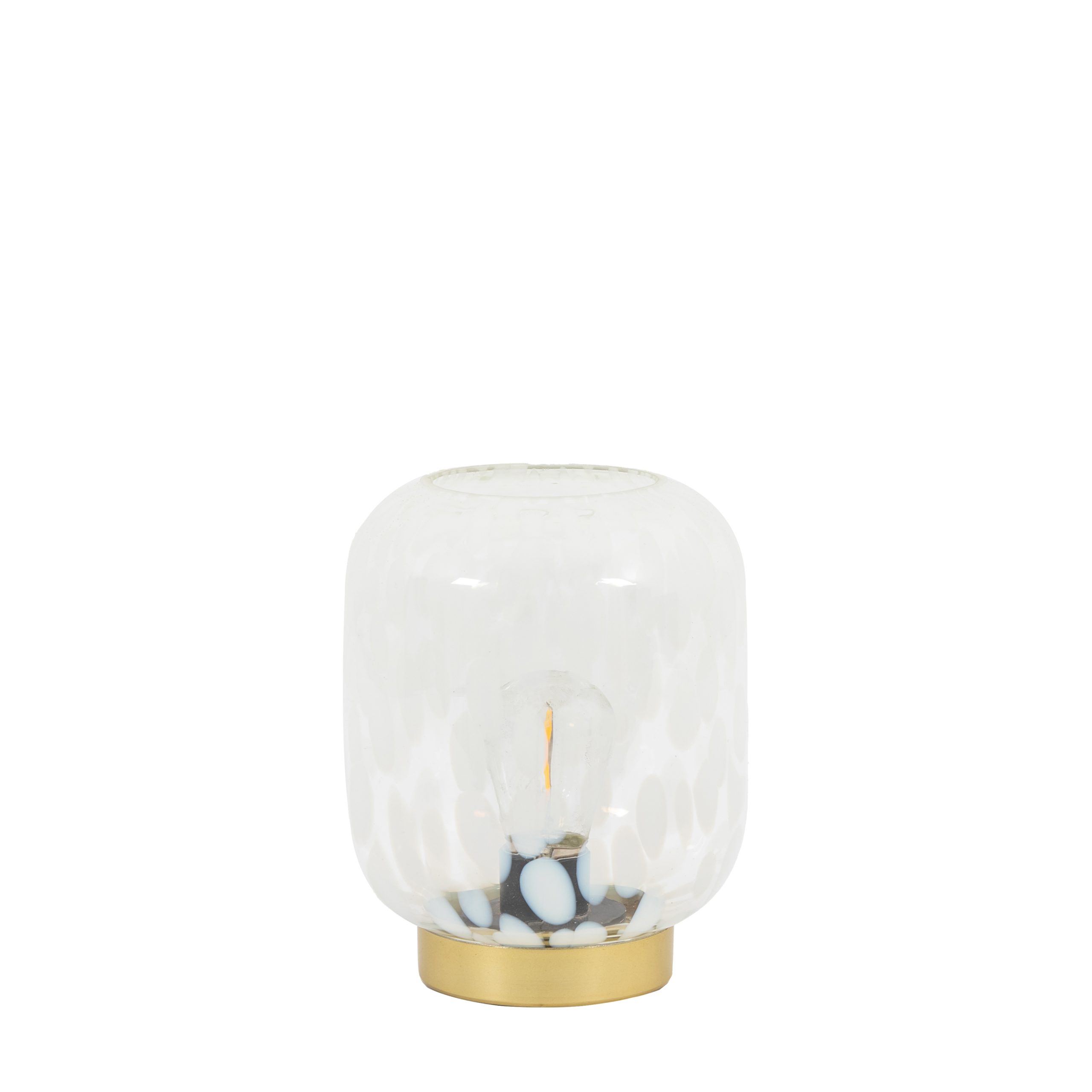 Gallery Direct Maeve LED Lamp White Gold