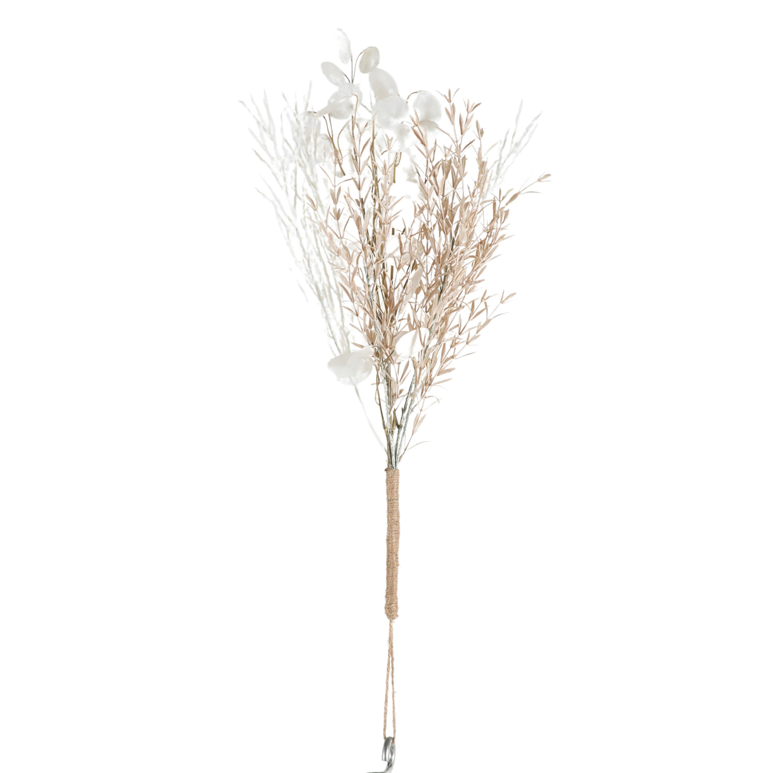 Gallery Direct Silver Dollar Bouquet Large Ivory Cream