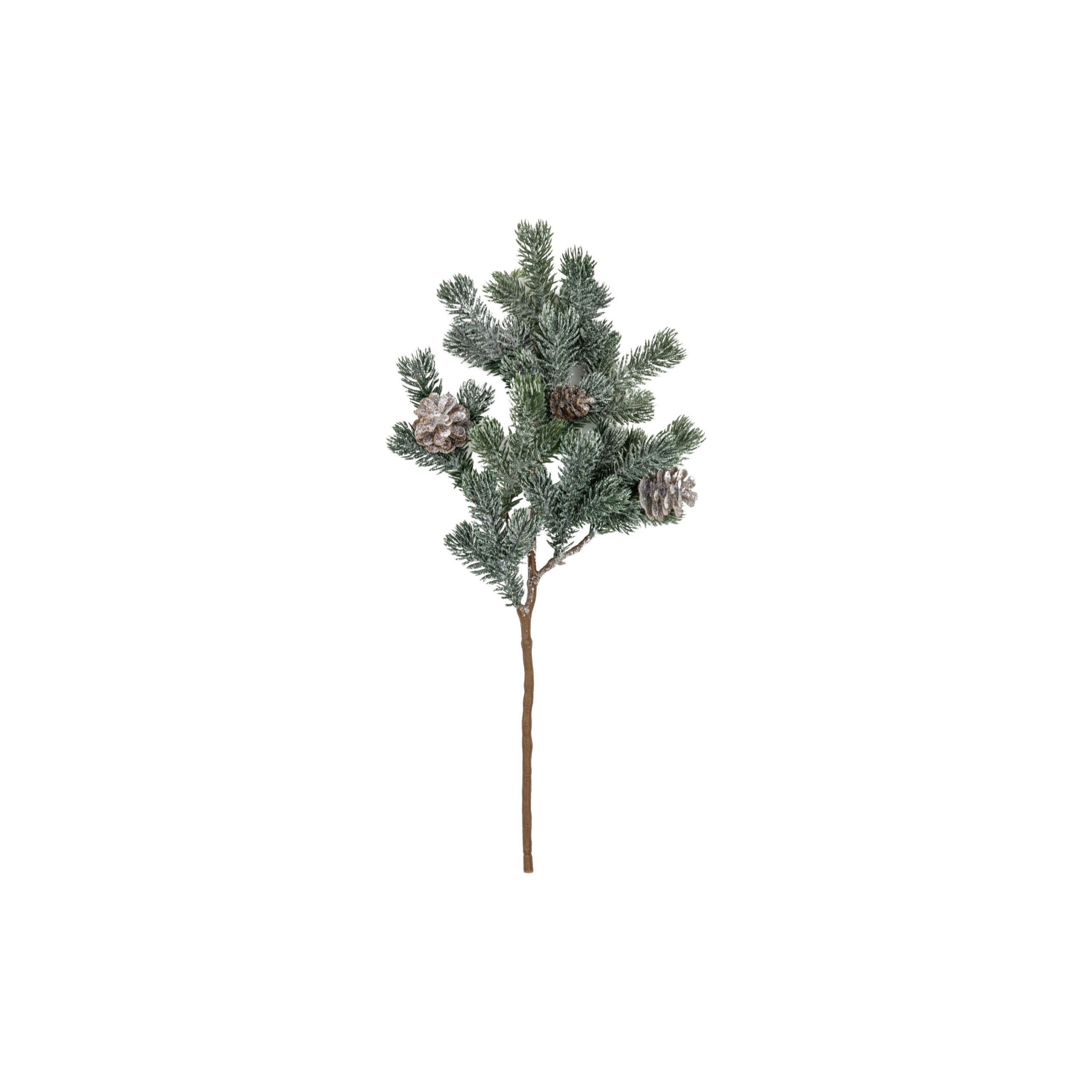 Gallery Direct Pine Spray with Cones (Pack of 3)