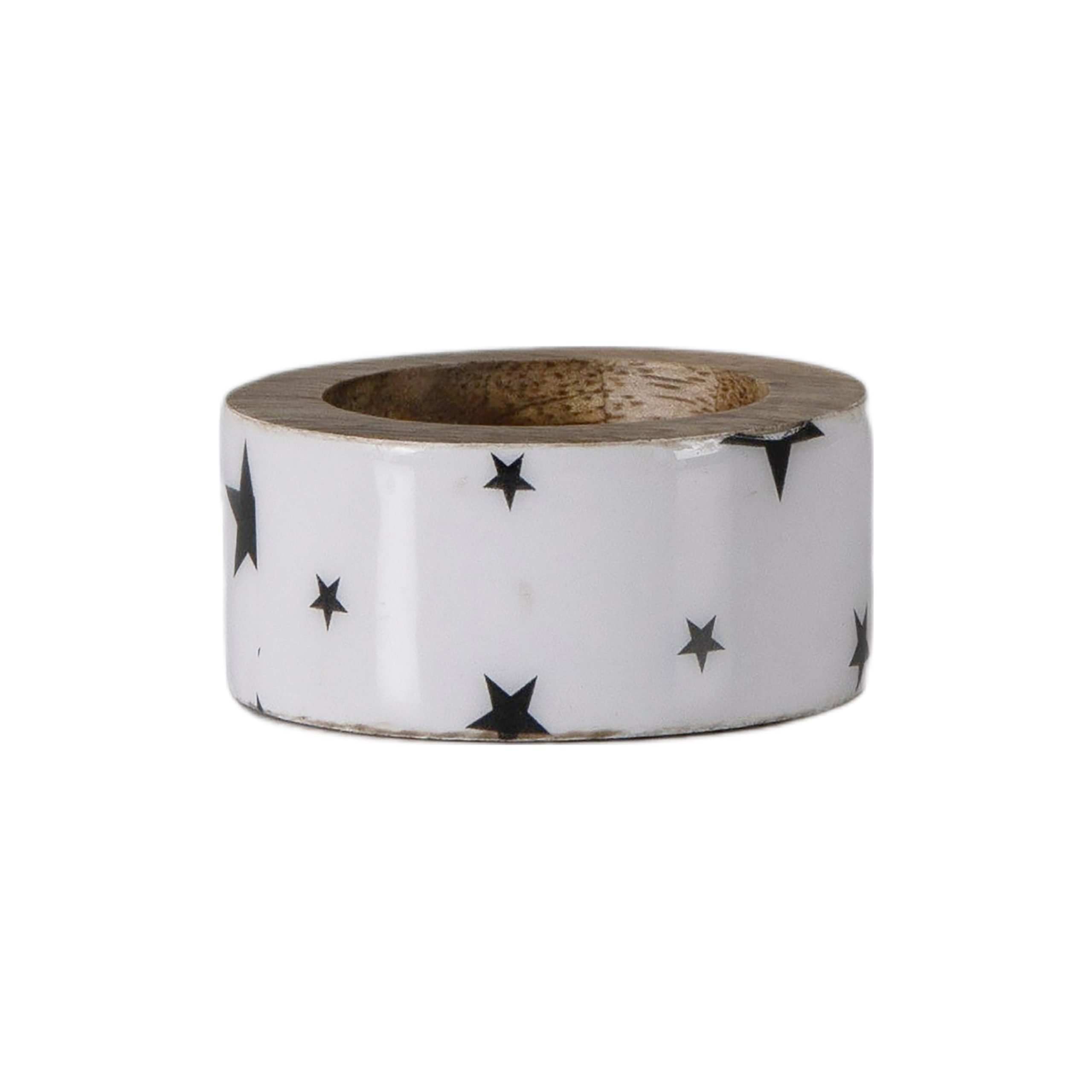 Gallery Direct Starry Napkin Rings Set of