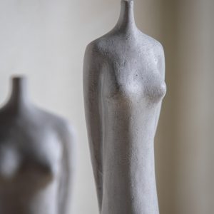 Gallery Direct Carla Sculpture Large Grey | Shackletons