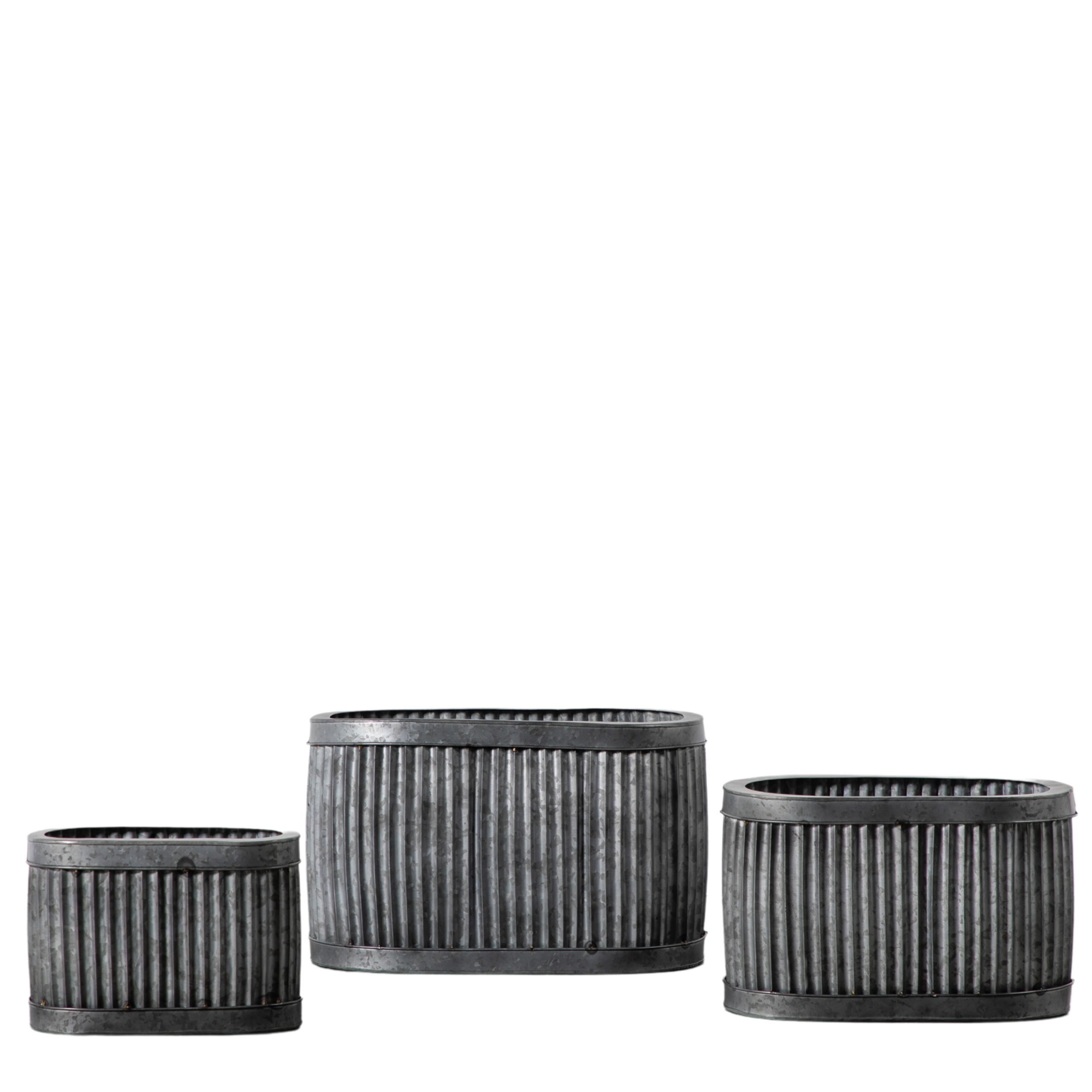 Gallery Direct Charlton Wide Planter (Set of 3)