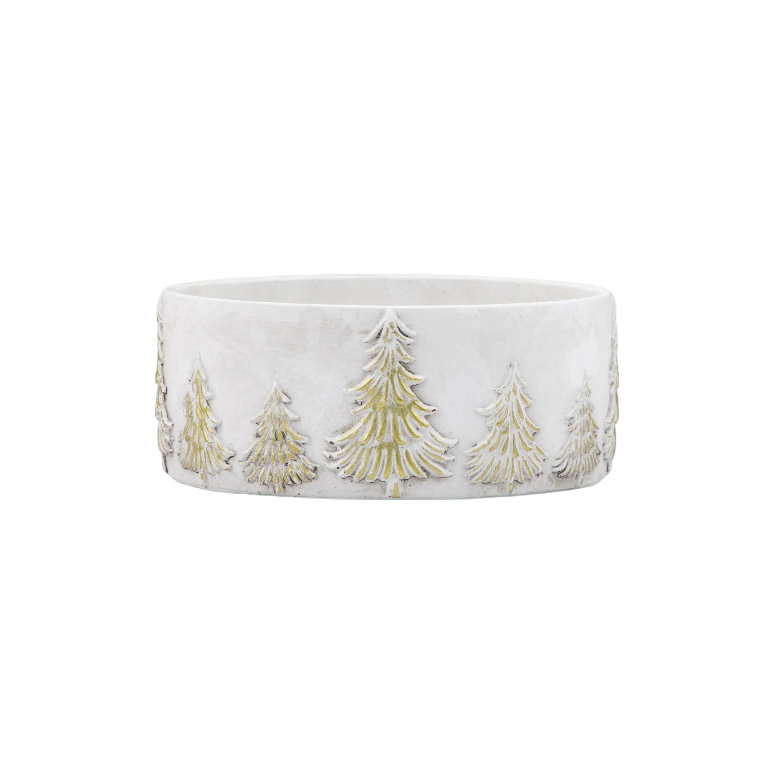 Gallery Direct Forest Planter White & Gold